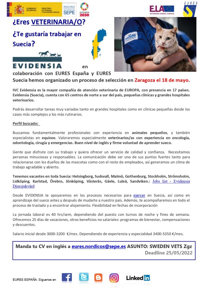 Recruitment event ZARAGOZA -VETS