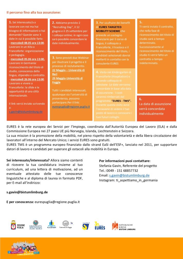 Ti aspettiamo, "wir erwarten dich"6° edizione