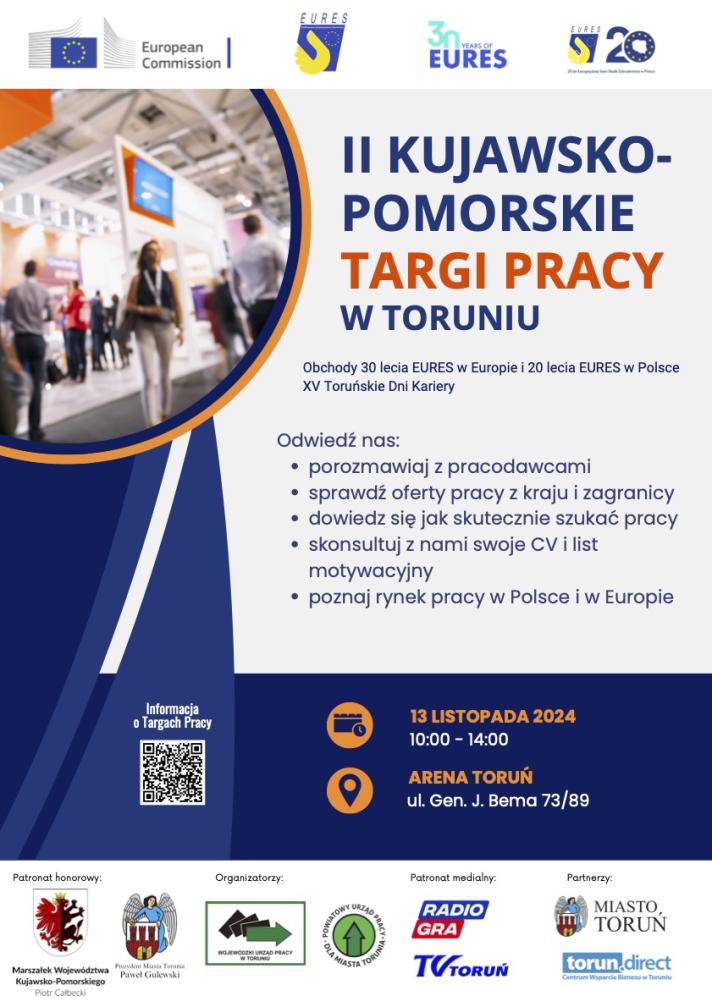 II Kuyavian-Pomeranian Job Fairs in Toruń
