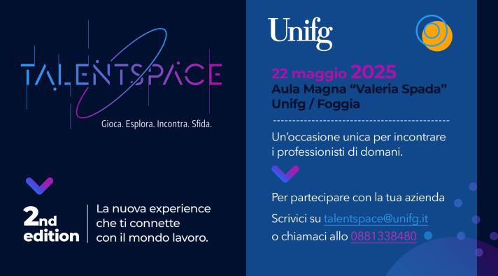 Talent space 2nd edition UNIFG