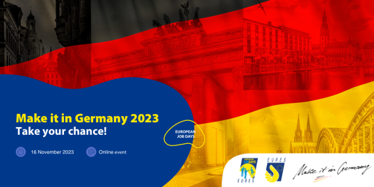 European Online Job Day "Make it in Germany 2023 - Take YOUR Chance!"