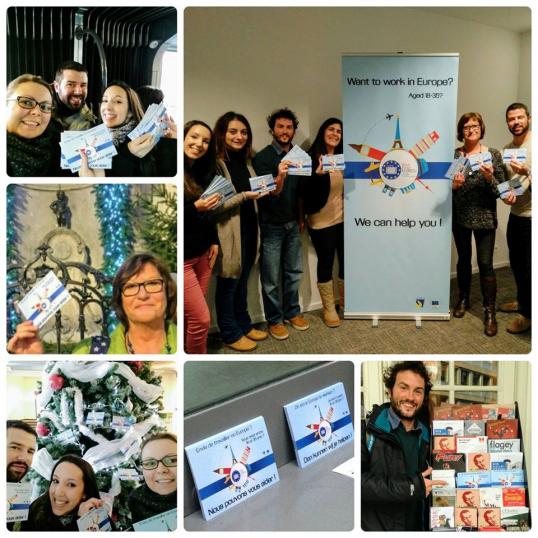 Actiris spreading the good news of Your First EURES Job in Brussels